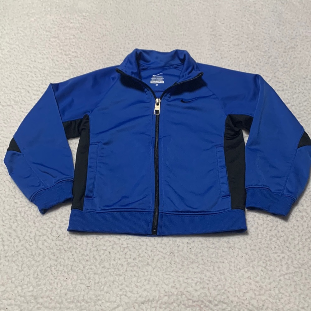 Nike Toddler Boys Blue Jacket, EUC, Size 3T